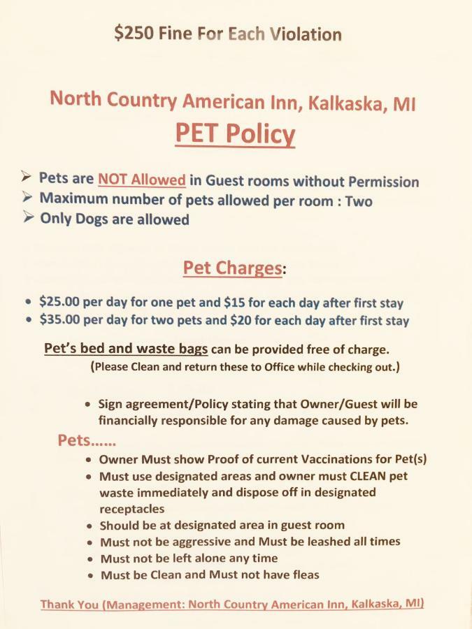 North Country American Inn Калкяска Экстерьер фото